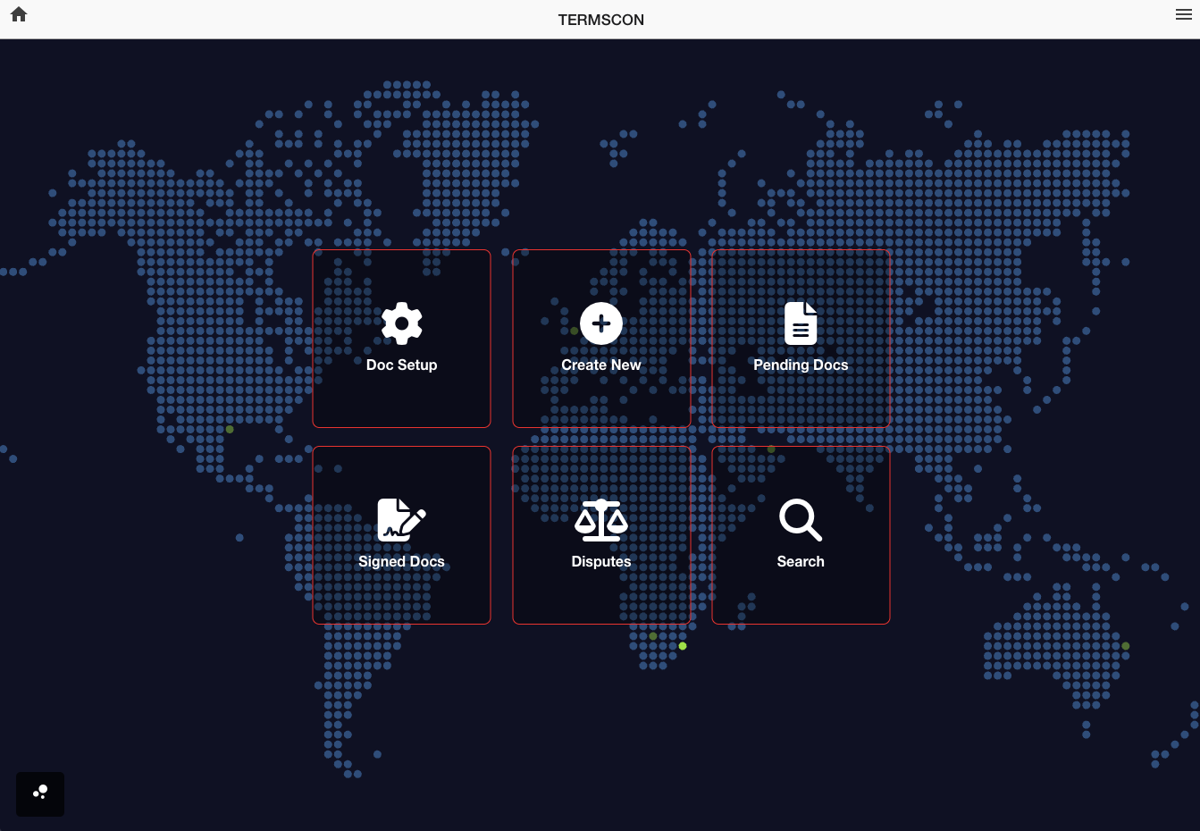 TermsCon Platform Dashboard
