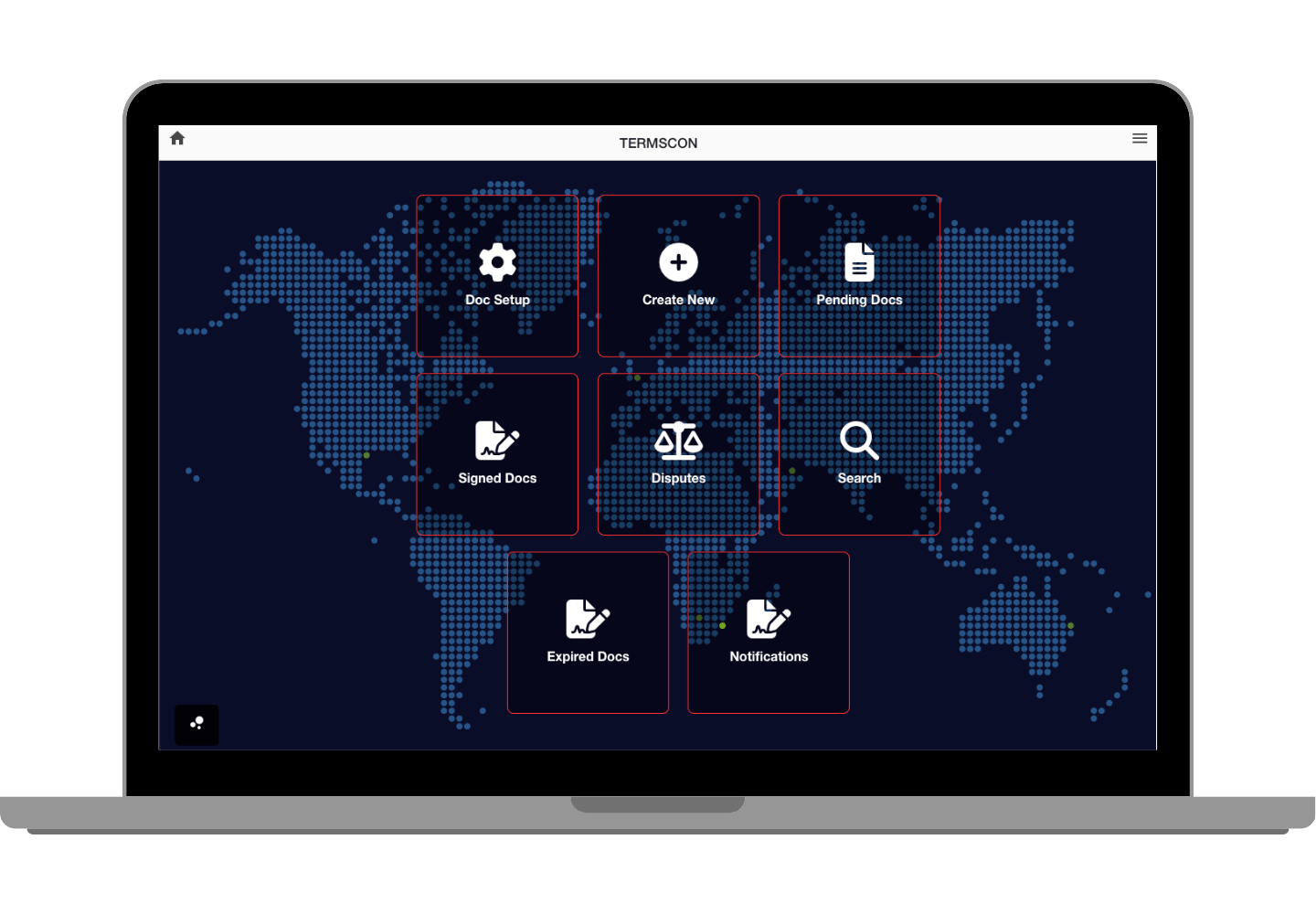 TermsCon Dashboard Overview